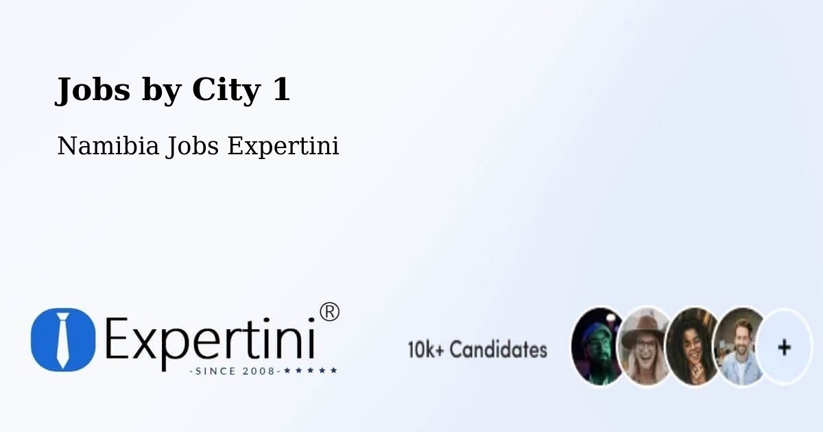 City Jobs in Namibia - Expertini
