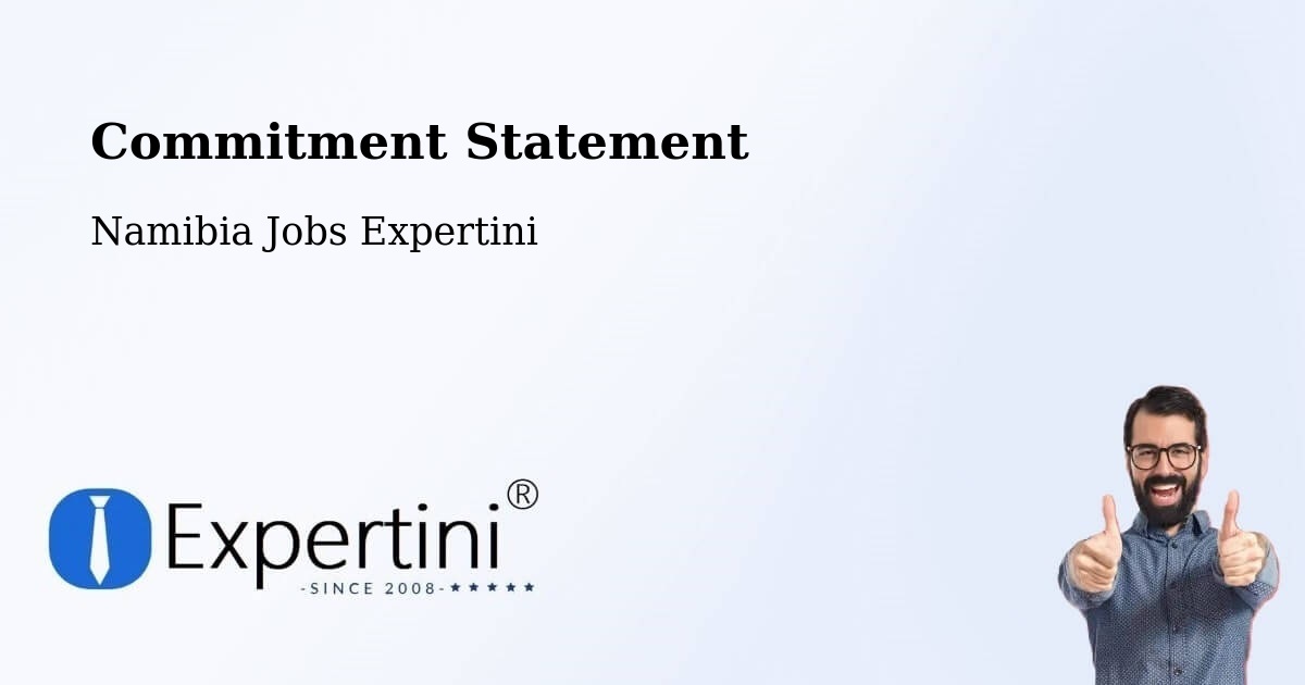 Corporate Commitment – Karibib - Namibia Jobs Expertini