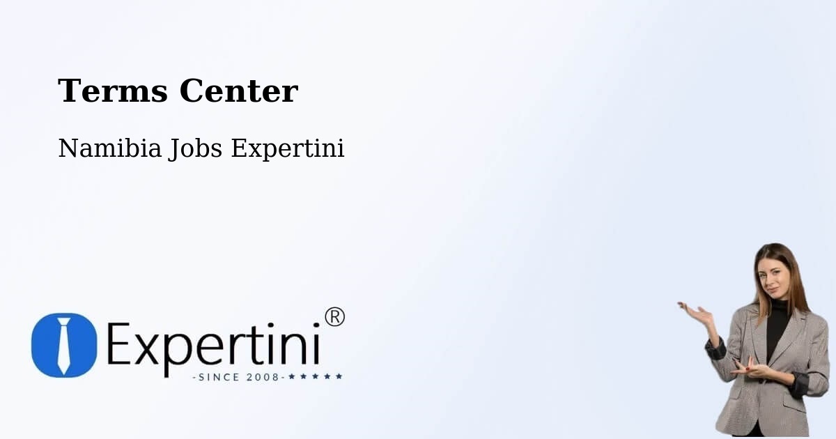 Terms of Service – Karibib - Namibia Jobs Expertini